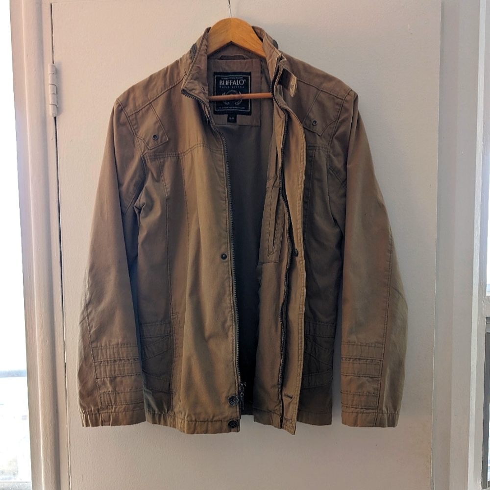 Vintage Buffalo David Bitton band collar jacket